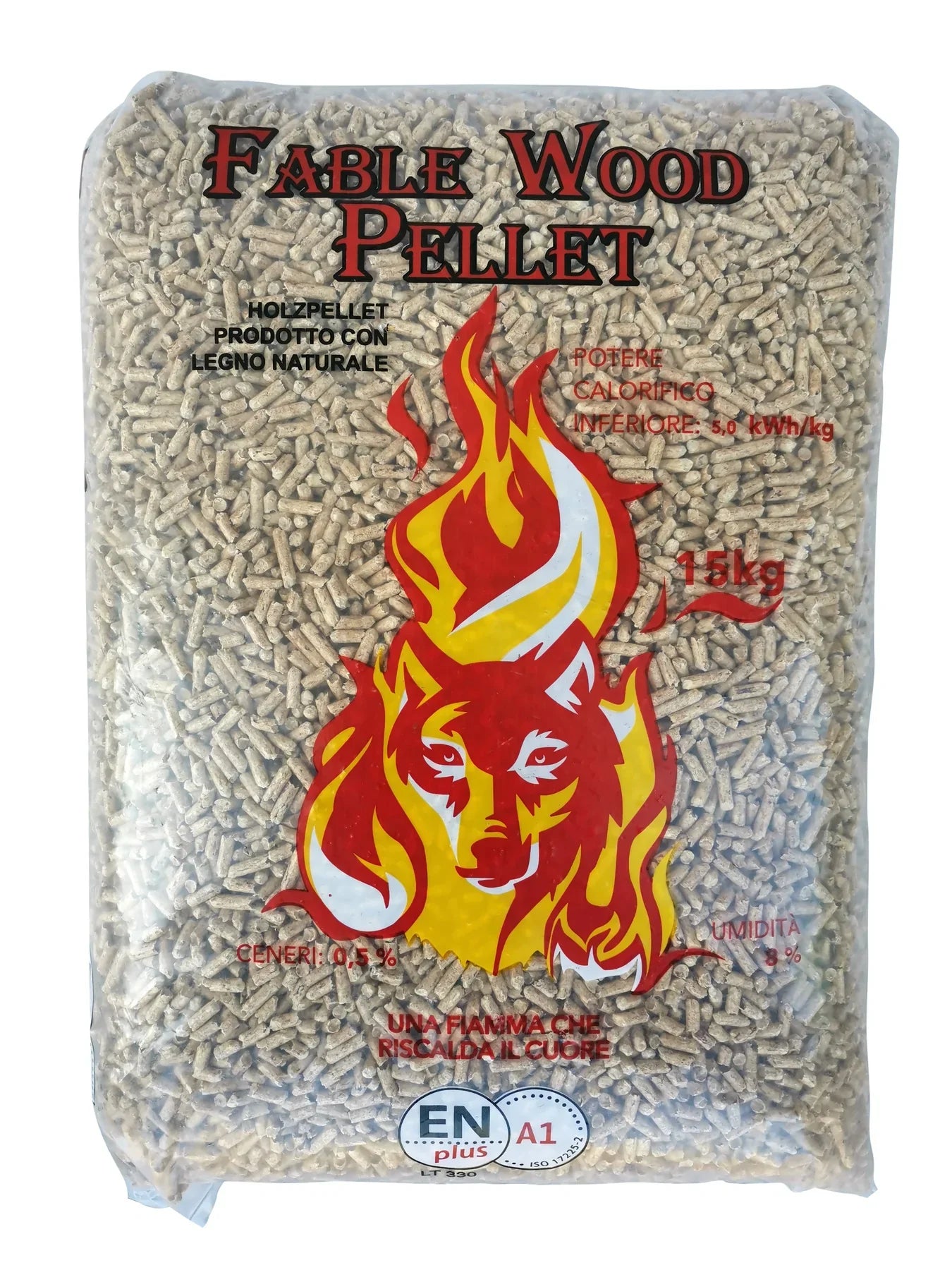 Pellet ENplus A1 ; abete/pino