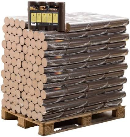 Bricchette 100% Faggio Premium - 960 kg (96 sacchi da 10 kg)